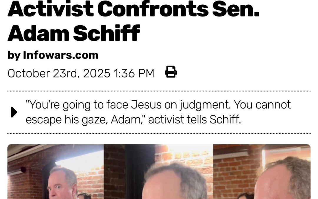 The Adam Schiff Confrontation